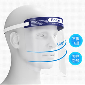 Protector Facial Médico Desechable Haishi Hainuo Damai Youpin, Protector Facial de Aislamiento Médico con Banda para la Cabeza, Venta al Por Mayor - Product Image 3