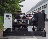 Remolque generador diésel de tipo insonorizado silencioso refrigerado por agua con generador de cuatro ruedas 40kw 50kva