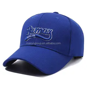 Cappello da papà da esterno a 6 pannelli all'ingrosso in cotone Unisex Gorras con ricamo sportivo cappelli da papà con Logo personalizzato cappellini da Baseball