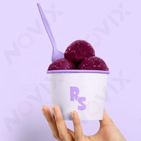 Imprimante numérique UV NOVIX à passage unique pour la production en série de gobelets en plastique pour café, jus et boissons, et pour le côté des bouteilles et des boîtes à lunch