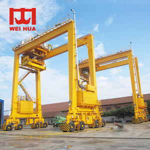 رافعة جسرية RTG الأكثر مبيعاً 45 طن 70 طن 80 طن من نوع الناقل 60 طن 50 طن رافعة جسرية حاوية مطاطية - Product Image 4