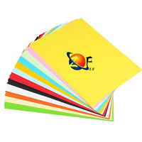 Papel de color Colorido Pastel Brillante Rojo Negro Suave Pulpa de madera Personalizado Escuela Oficina Copia Papel A4 80