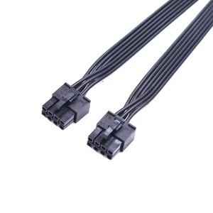 อะแดปเตอร์แปลงไฟ PSU แบบคู่หัวตัวผู้ PCIe 8พินเป็นหัวตัวเมีย Mini 12พินสำหรับ GPU <span class=keywords><strong>NVIDIA</strong></span> GeForce RTX ซีรีส์30เหมาะสำหรับพาวเวอร์ซัพพลาย <span class=keywords><strong>EVGA</strong></span> รุ่น P2/G2/G3/T2 - Product Image 3