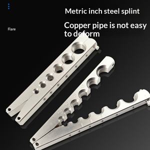 Инструмент для эксцентрической развальцовки медных труб для установки кондиционеров и холодильного оборудования, полный комплект для развальцовки отверстий и формирования конусов - Product Image 4