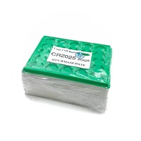 Piles bouton au lithium CR2025 3V pour montres, télécommandes, électronique grand public, jouets, 180 mAh, certifiées CE/RoHS, lot de 5