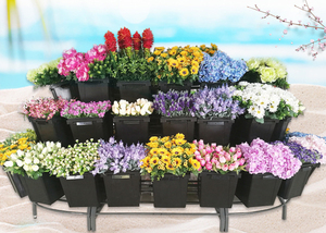 Boutique de fleurs de pépinière seau à fleurs sèches <span class=keywords><strong>en</strong></span> eau profonde seau à fleurs <span class=keywords><strong>en</strong></span> plastique pour le réveil seau à tournesols - Product Image 6