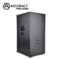 Enceinte passive professionnelle à deux voies en bois Accuracy Pro Audio WH12 250W 12 pouces pour conférences audio