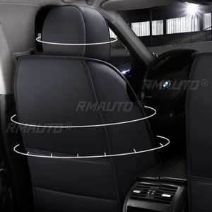 Juego de 11 Fundas de Asiento para Automóvil, Protector de Asientos de Cuero PU de Lujo, Juego Completo Delantero y Trasero para SUV y Camioneta - Product Image 5