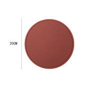 Tapis de Table de cuisine en Silicone classique sous-verre antidérapant coussin isolant bol étanche vaisselle usine ménage tapis de table Simple