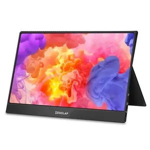 OEM 15.6英寸1920x1080P高分辨率电容式便携式液晶显示器，用于办公商务桌面屏幕