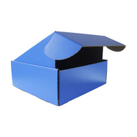 Precio de fábrica, venta al por mayor, tamaño personalizado, Impresión de logotipo, papel Kraft, cajas de correo de cartón de avión fuerte