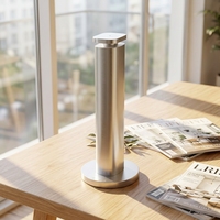 Diffuseur d'huiles essentielles sans eau, électrique, en acier inoxydable, 100 ml, rechargeable, télécommande, contrôlé par application, pour la maison et l'hôtel