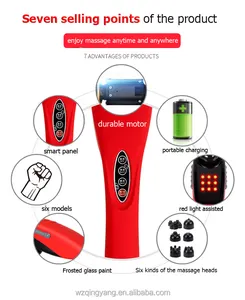 Martillo masajeador eléctrico OEM, ODM, superventas, martillo masajeador infrarrojo, uso portátil en casa o en la oficina - Product Image 2