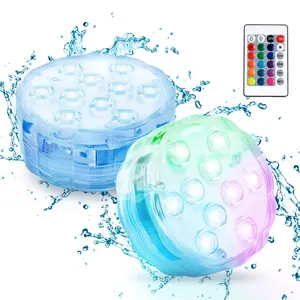 US Patent Groothandel Zwembadlamp 3AAA Batterij Bedreven Waterdichte Mini <span class=keywords><strong>Aquarium</strong></span> Badkuip Kinderen Onderwater Verlichting - Product Image 1
