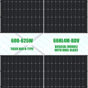 Module solaire bifacial de type N 66HL4M-BDV 600 605 610 615 620 625w avec double vitrage - Product Image 6