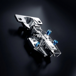 Charnière de porte de placard moderne Higold, en acier laminé à froid de 2,5 mm, à mortaise complète, avec amortissement à angle réduit et fermeture douce pour porte en bois - Product Image 1