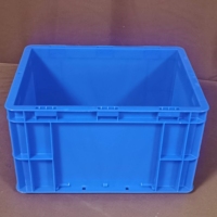 Conteneur en plastique HDPE vierge, long, norme européenne, empilable, caisse logistique pour la manutention compatible avec les palettes