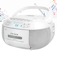 Reproductor de CD, Reproductor de Casetes, Radio AM/FM, Sonido Estéreo, Control Remoto, Entrada AUX/USB, Grabación de Casetes, Conector para Auriculares, Pantalla