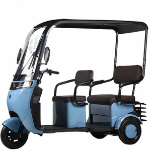 Tricycle électrique 60V 20Ah en acier au carbone, scooter à 3 roues, puissance 800W, carrosserie ouverte pour passagers - Vente chaude - Product Image 2