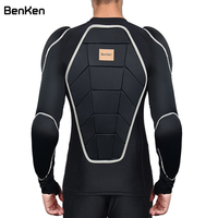 Équipement de protection pour le ski pour hommes Benken, vêtements de protection pour sports de plein air, armure EVA, snowboard, ski, vêtements de protection à haute visibilité, collants de sécurité