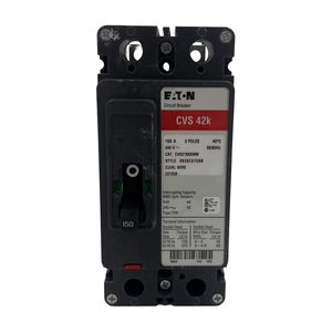 เบรกเกอร์ Eaton รุ่น CVS2150XMM 150A 2P 42kAIC สำหรับติดตั้งบนแผงหลักของผู้เช่า - Product Image 2
