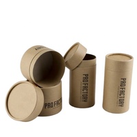 Tube en papier biodégradable de haute qualité Paquets de vêtements en carton rond personnalisés pour le choix des fabricants de t-shirts et de chaussettes