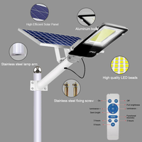Lampu Jalan Tenaga Surya LED All in Two Tahan Air IP65 dari Paduan Aluminium 10w 20w 30w 50w 100w 150w 200w 300w untuk Luar Ruangan