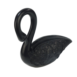 Su misura a grandezza naturale elegante <span class=keywords><strong>cigno</strong></span> <span class=keywords><strong>nero</strong></span> di lusso decorazioni per la casa moderna a buon mercato - Product Image 5