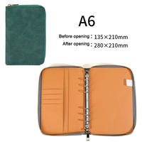 Porte-documents moderne en cuir PU avec logo personnalisé, fermeture éclair, organiseur, porte-stylo, porte-cartes, classeur pour carnet, cadeaux de bienvenue pour les bureaux d'entreprise