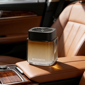 Großhandel Moderne Auto-Innendekoration Fester Duftbalsam Geruchsbeseitigend Erfrischender Duft 100g Auto-Lufterfrischer - Product Image 3