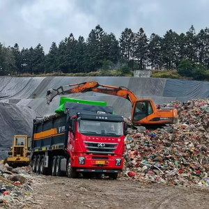 Semi-<span class=keywords><strong>remorque</strong></span> benne à déchets de type chenillé de 43,9 m³ à livraison rapide depuis la Chine en stock - Product Image 1