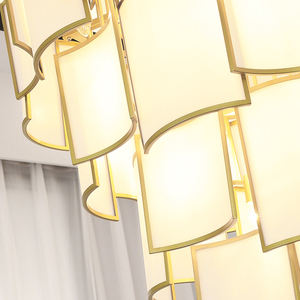 Lampadario di Lusso per Hotel, Illuminazione Moderna per Soggiorno, Grandi Lampadari e Lampade a Sospensione - Product Image 3
