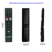 HUAYU RM-C3250 télécommande vocale de haute qualité universelle pour les téléviseurs LED LCD intelligents JVC