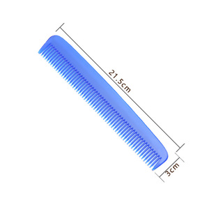Elegante Peine para el Cabello, Grande, de Plástico, para Uso en Salón, Azul, Marrón, Gris, Apariencia Moderna - Product Image 2