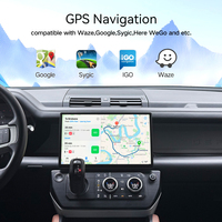 Autoradio Android 14 8 cœurs Qualcomm 13,3 pouces pour Range Rover Defender 2018-2024 Écran tactile incurvé Carplay Navigation GPS