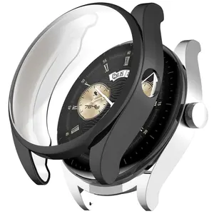 Улучшенная защита экрана из ТПУ для Huawei Watch Buds, чехлы для часов с покрытием + аксессуары для замены закаленного стекла