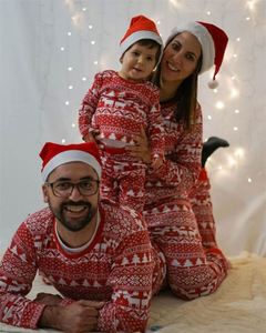 Moda Womens Clothing Set Mãe Papai Bebê Menina Menino Ano Novo Mãe Filha Algodão Família Combinando Natal Pijama - Product Image 4