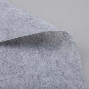 Materia prima del tessuto del tessuto di interlining non tessuto della battuta del cotone caldo per l'interlining del collare - Product Image 1