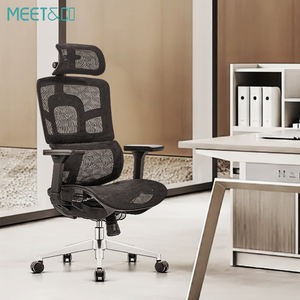 Fournisseur OEM/ODM chaise de bureau ergonomique de luxe <span class=keywords><strong>base</strong></span> de chaise pivotante pour fauteuil de direction inclinable chaise ergonomique en maille de bureau à dossier haut - Product Image 2