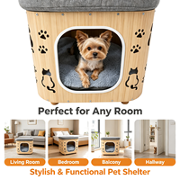 Offre Spéciale – Maisonnette pour Chat en Peluche Personnalisée OEM, Housse Amovible Moderne, Coussin Nid pour Animaux, Mobilier pour Chat pour la Maison et l'Hôtel