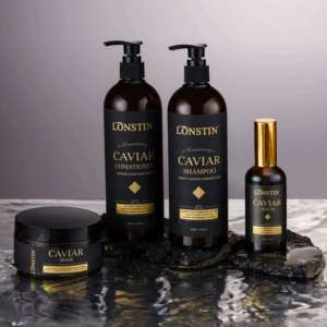 Ensemble de soins capillaires de luxe à l'extrait de caviar naturel, marque privée OEM, shampooing <span class=keywords><strong>et</strong></span> après-shampooing sans sulfate pour <span class=keywords><strong>cheveux</strong></span> <span class=keywords><strong>bouclés</strong></span> - Product Image 4