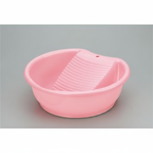 Cesto per biancheria rosa Inomata - Product Image 1