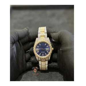 Wholesale Supply 925 Silver VVS Moissanite Engagement Watch <b>For</b> <b>Couples</b> Ideal <b>For</b> Engagement Anniversary Available <b>For</b> Sale - Product Image 5