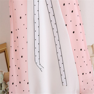 Robe de princesse douce à pois coréenne en mousseline de soie à col roulé pour bébé fille, collection été, tendance et en promotion - Product Image 5