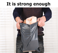 Enveloppes d'expédition en polyéthylène personnalisées, sacs de courrier blancs pour colis, pour chaussettes, fourrure, emballage, traitement de surface imprimé