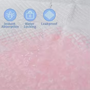 Hot Sale 60x60 60x90 Wasserdichte Welpen pads Walmart Einweg-Absorptions matten Schnellt rocknende Hunde pads für Hunde Großhandel Haustier pads - Product Image 3