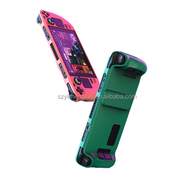 Portable Multiple Color Skin-friendly Drop-resistant EVA PC Material Protective Shell Case for Steam Deck OLED Case with Stander