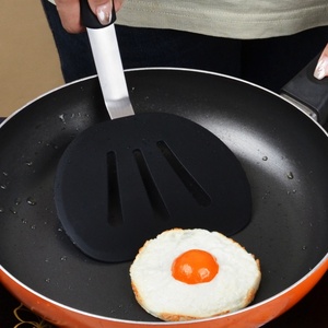 Utensilios de Cocina Resistentes al Calor, Sartenes Antiadherentes, Espátula, Pala, Juego de Utensilios de Cocina de Silicona Profesional para Uso en la Cocina - Product Image 4