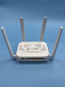 ONU ONT Ai80-X6 H3-1S <span class=keywords><strong>Pro</strong></span>, Proveedor de Fábrica OEM, GPON EPON XPON OMCI TR069, 4GE+2.4G y 5G Wifi6 AX1800, Router FTTH - Product Image 2