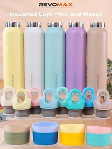 Bottiglia Termica Compatta Revomax per Borsa, Mantiene l'Acqua Calda o Fredda Tutto il Giorno, Thermos in Acciaio Inox per Stile di Vita Attivo - Product Image 2